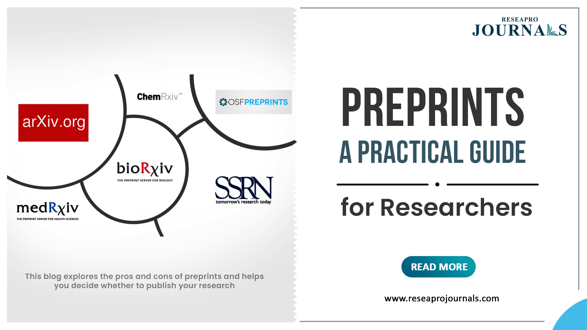 Preprints: A Practical Guide for Researchers