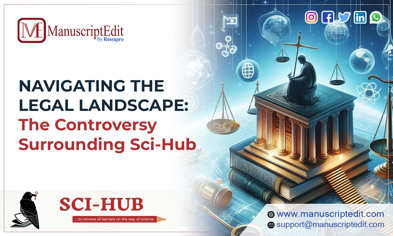 NAVIGATING THE LEGAL LANDSCAPE: The Controversy Surrounding Sci-Hub